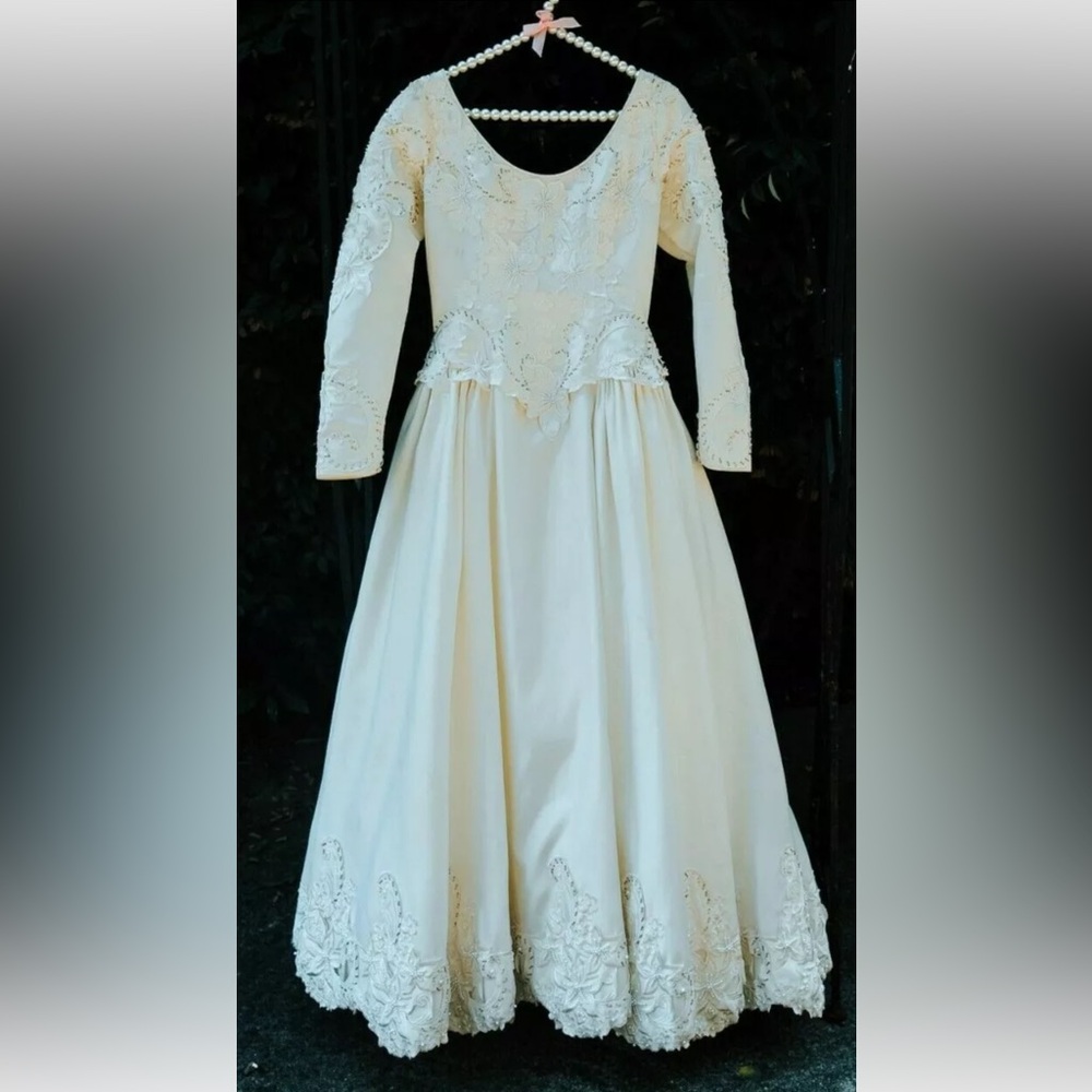 SOLD - RARE Jasmine Haute Couture Wedding Dress